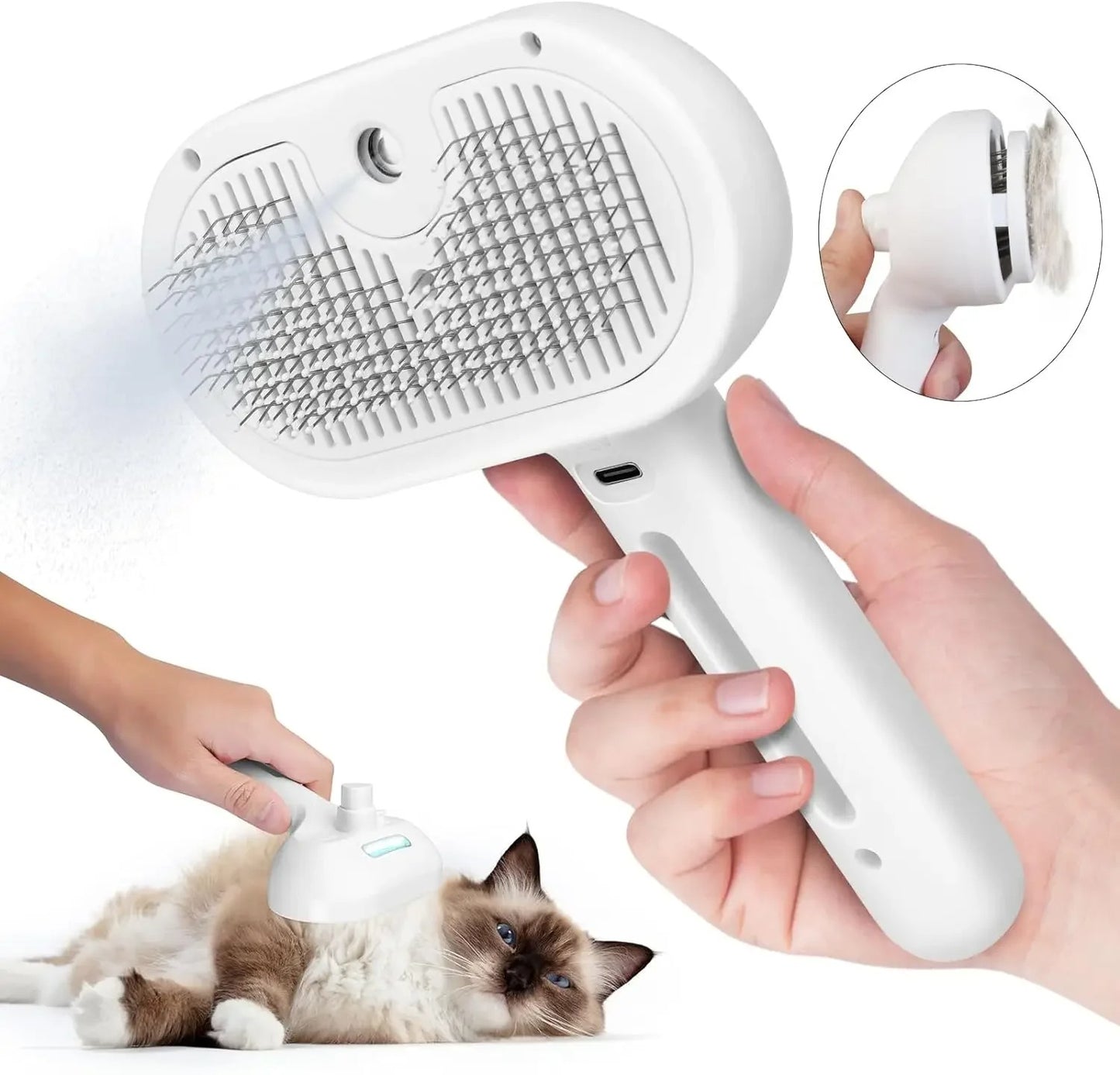 Squeekiez Viral Steam Brush